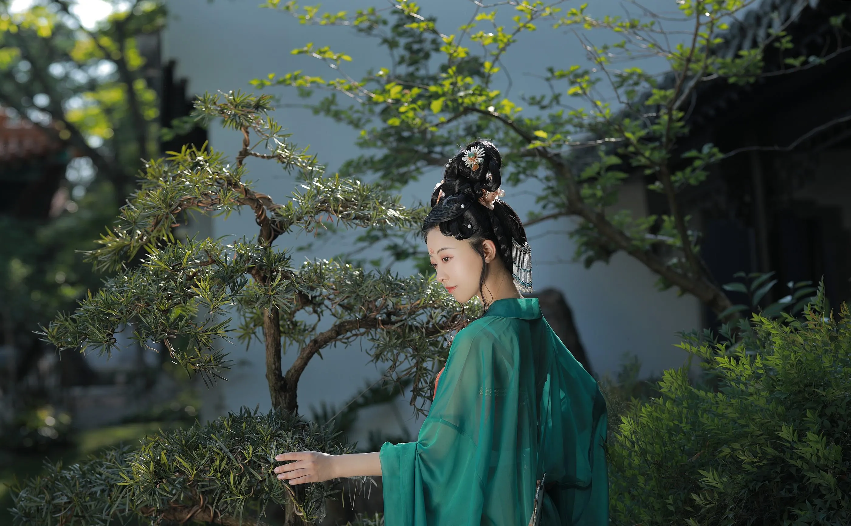 [艺图语] 2022.06.06 只此青绿 YunFleur [23P]插图1